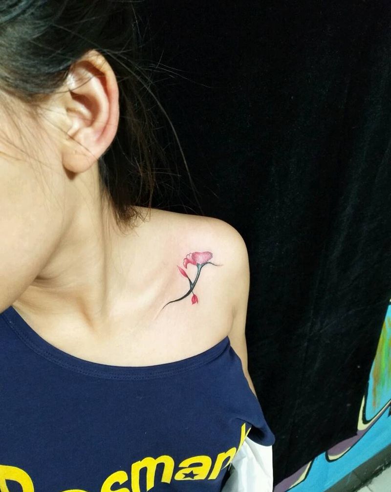 小花花喽纹身图片