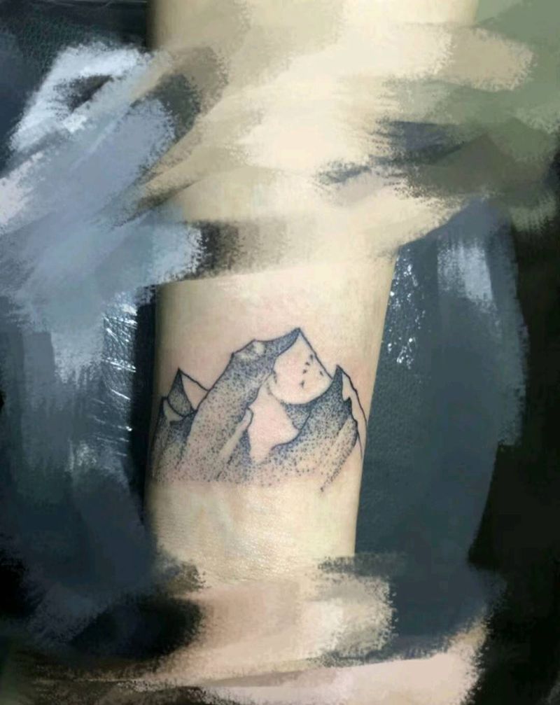 点刺  小清新纹身图片