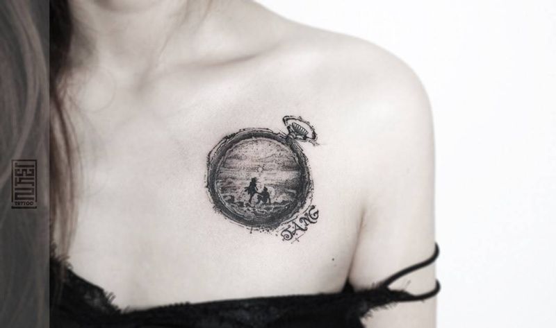 井强作品纹身图片