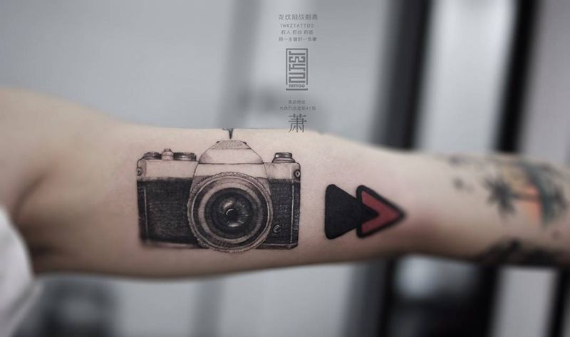 龙纹刻战刺青文化出品纹身图片