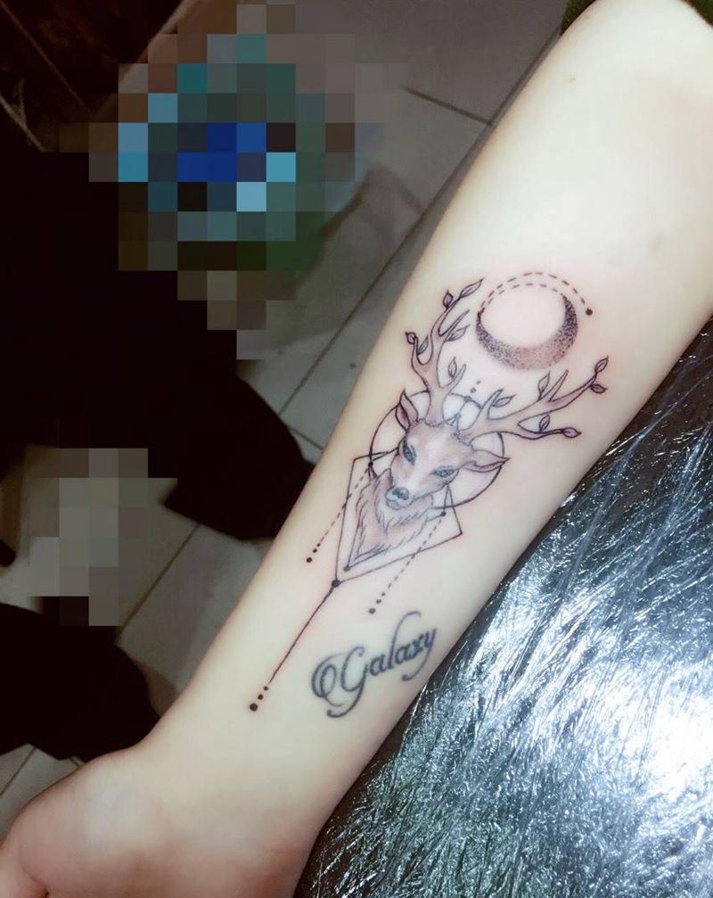 手腕内侧纹身图片