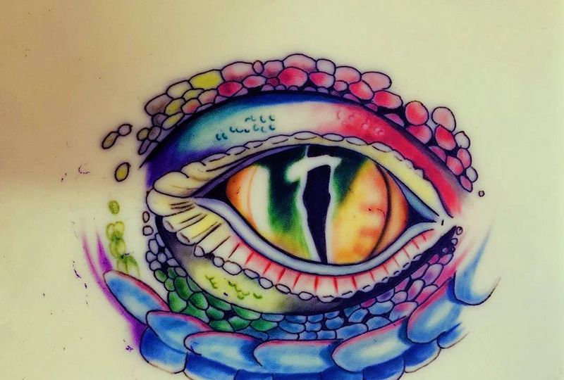 学员练习皮作品纹身图片