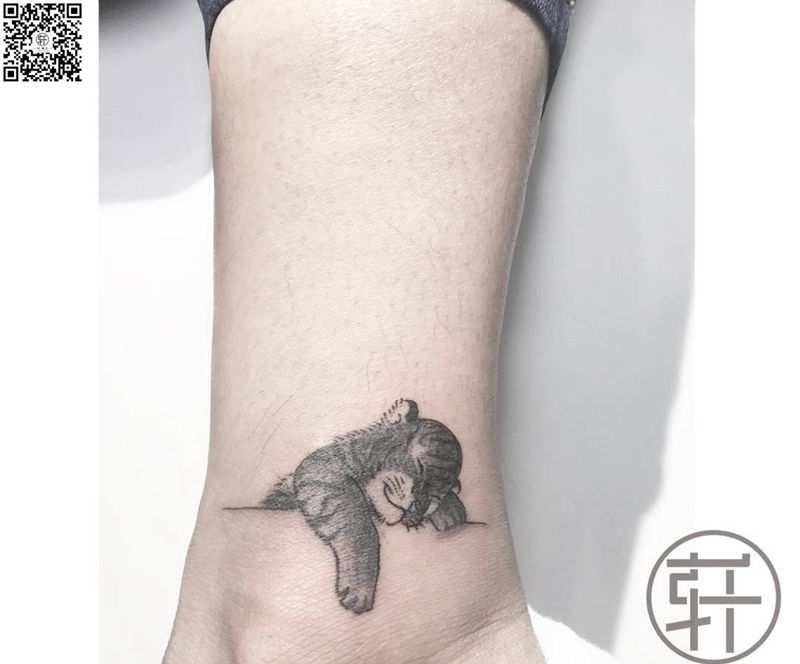 小脑斧纹身图片