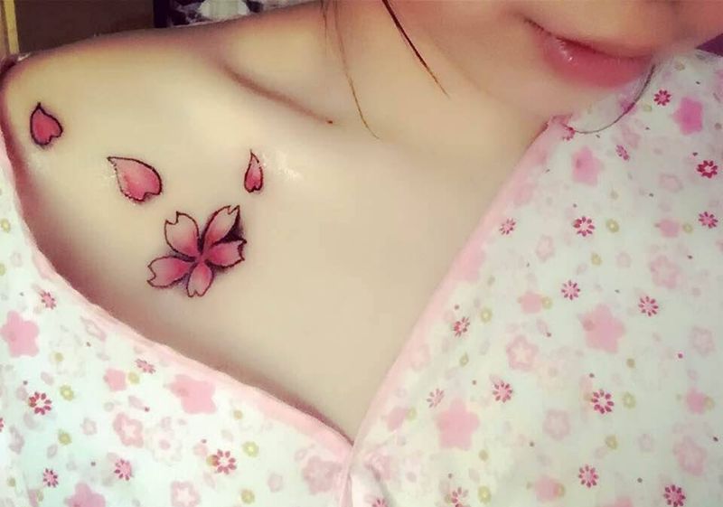 小清新纹身图片