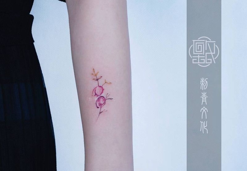 小臂纹身图片_手臂小清新纹身图案
