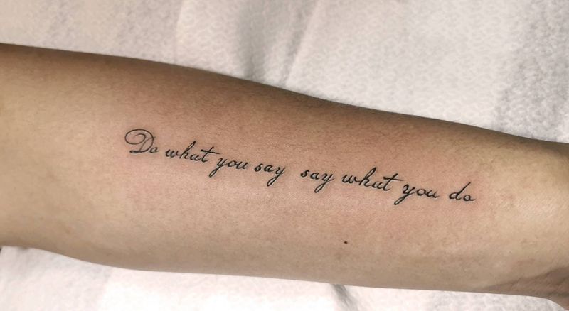 英文(小臂)纹身图片_图腾纹身图案