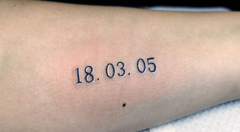 小清新(小臂)纹身图片_手臂几何纹身图案