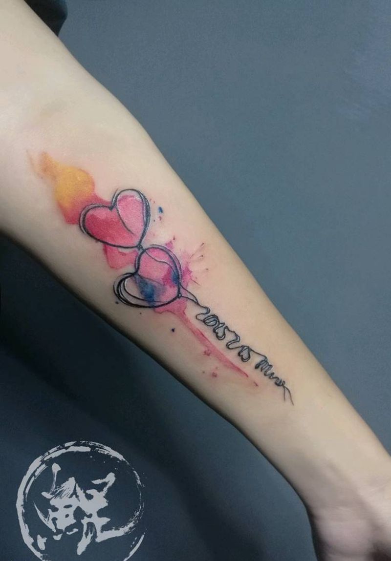 小臂纹身图片_手臂清新字符静物原创成品纹身图案