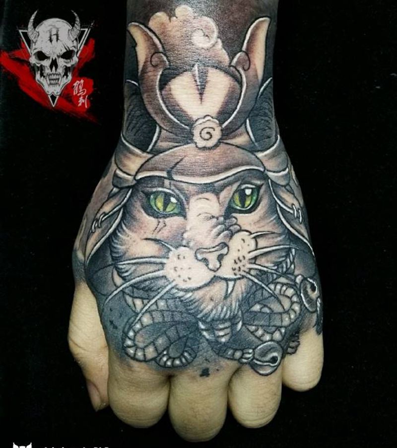 花手纹身图片_新传统纹身图案