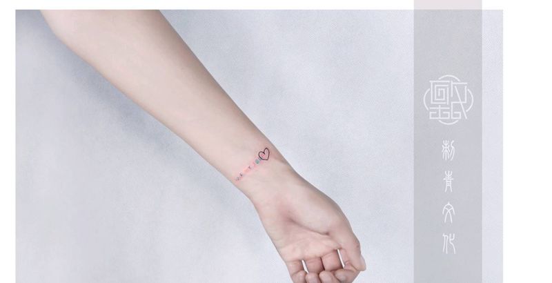 小清新纹身图片_手臂纹身图案