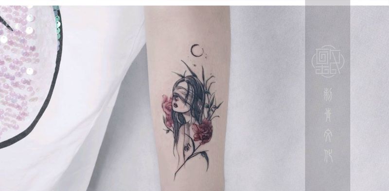 清新(小臂)纹身图片_手臂图腾纹身图案