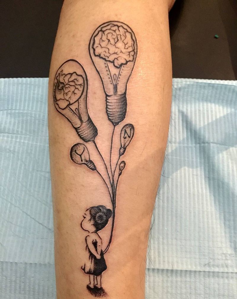 父亲对自己女儿的爱纹身图片