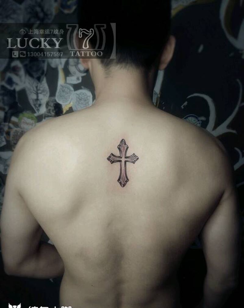 小图|字母|幸运7纹身纹身图片_字符图腾成品纹身图案