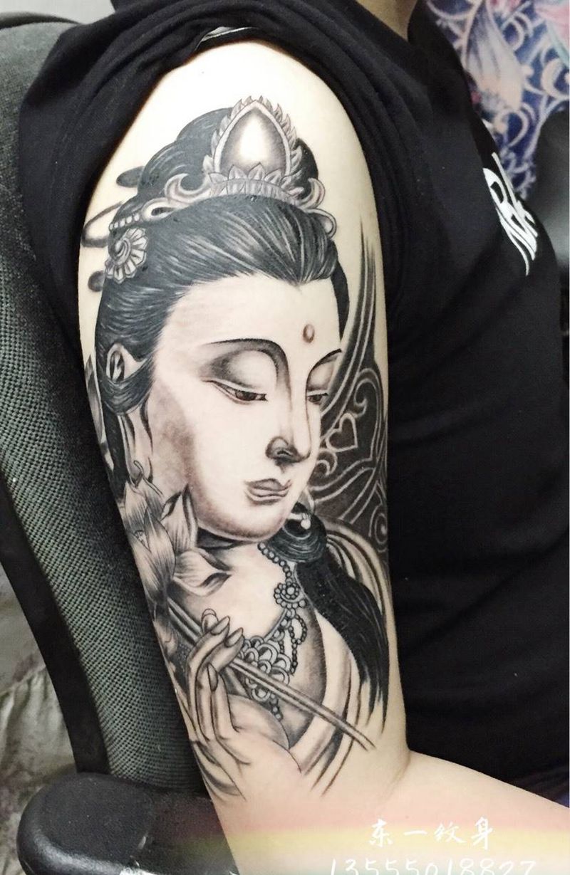 观音纹身纹身图片