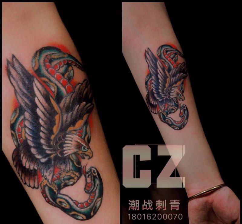 old school纹身图片_手臂Old School纹身图案