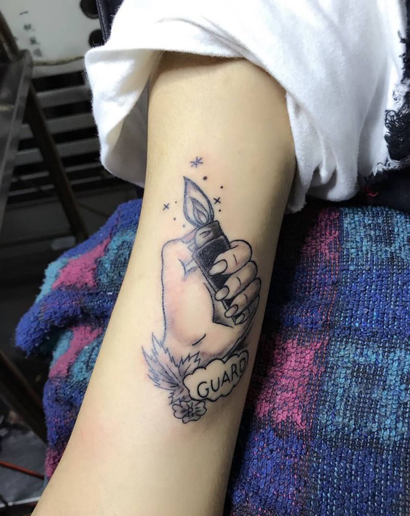 欧美风格情侣纹身纹身图片