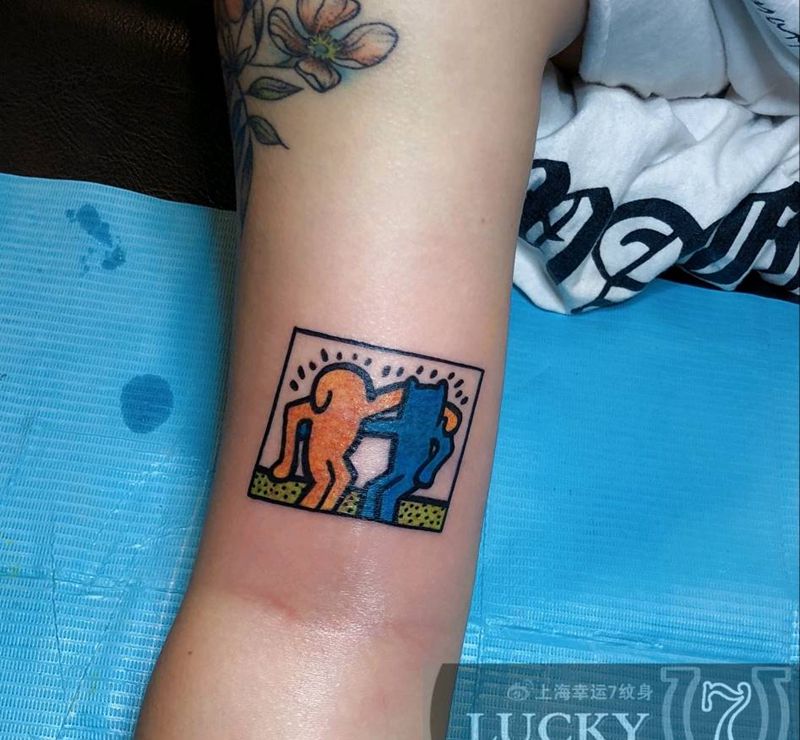 插画|幸运7纹身纹身图片_手臂图腾成品纹身图案