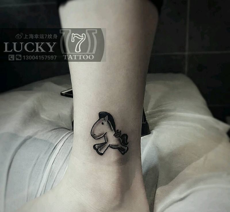可爱|小清新|幸运7纹身纹身图片_动物原创成品纹身图案