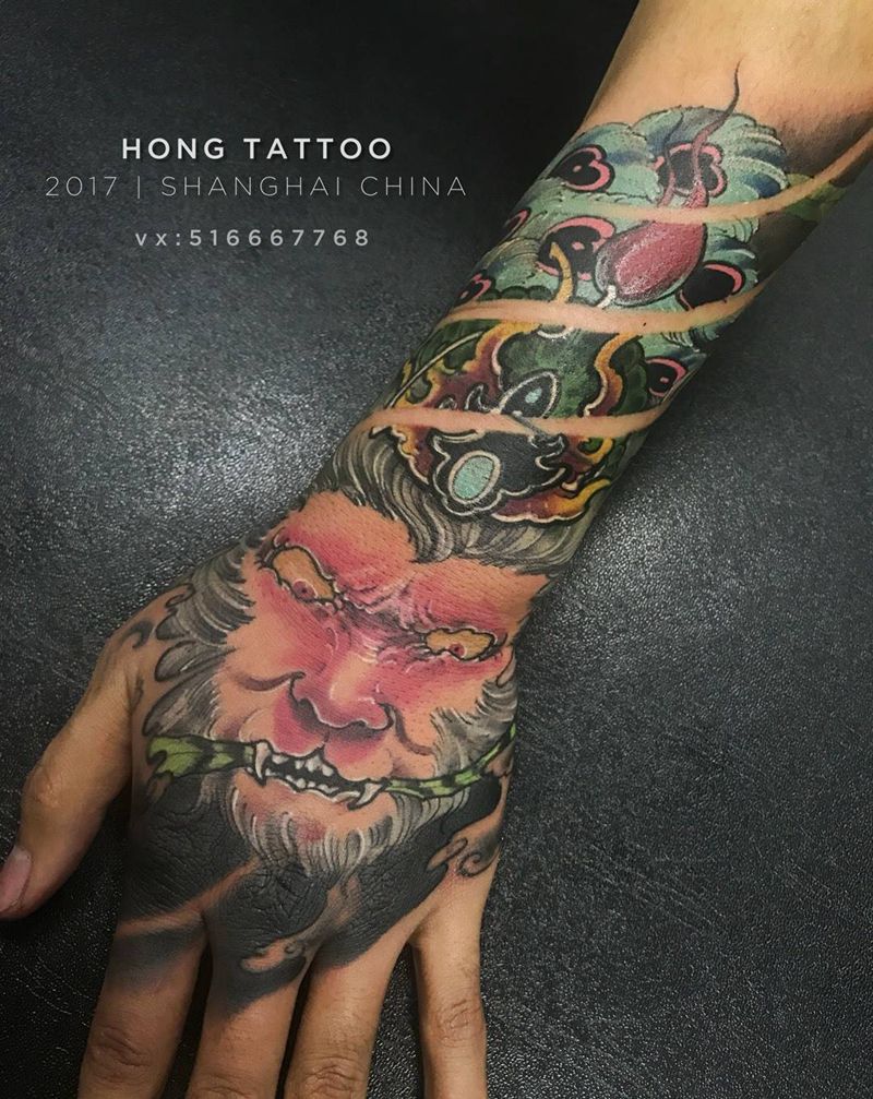 齐天大圣纹身图片