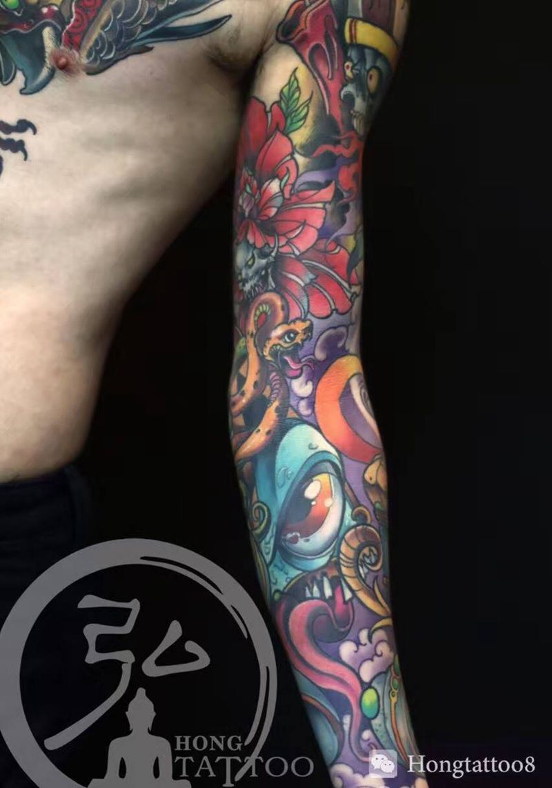 school小王子纹身图片