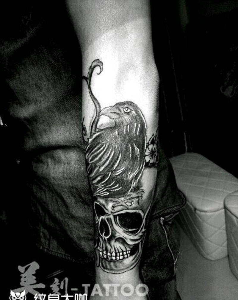 强力遮盖纹身图片_肩部胸部腰部腿部手部欧美写实贴纸动物植物纹身图案