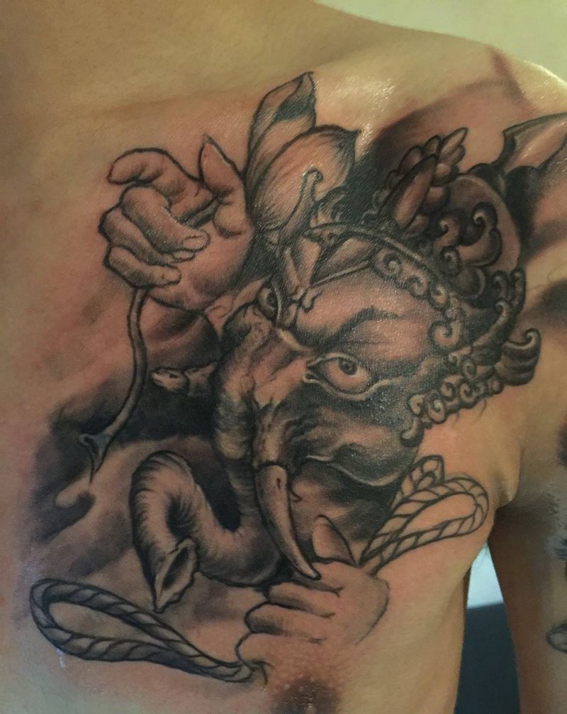 遮盖修改纹身图片