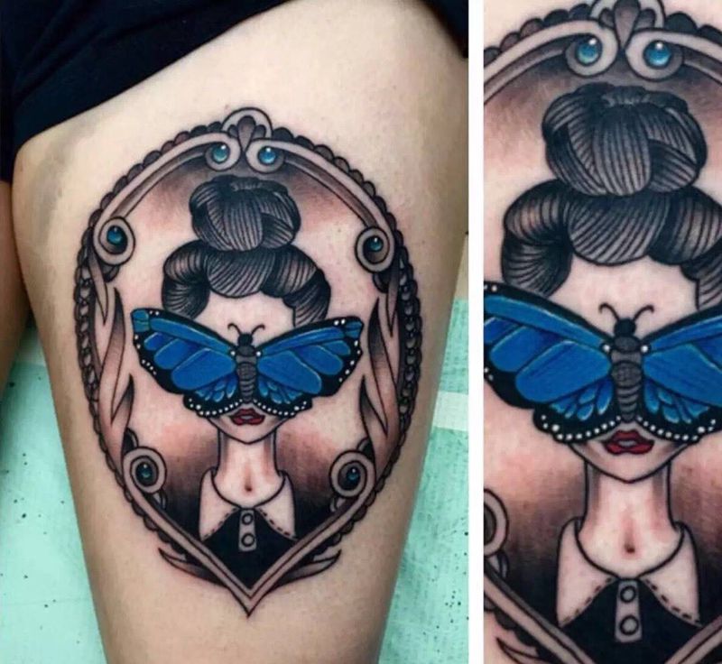 欧美风格纹身纹身图片