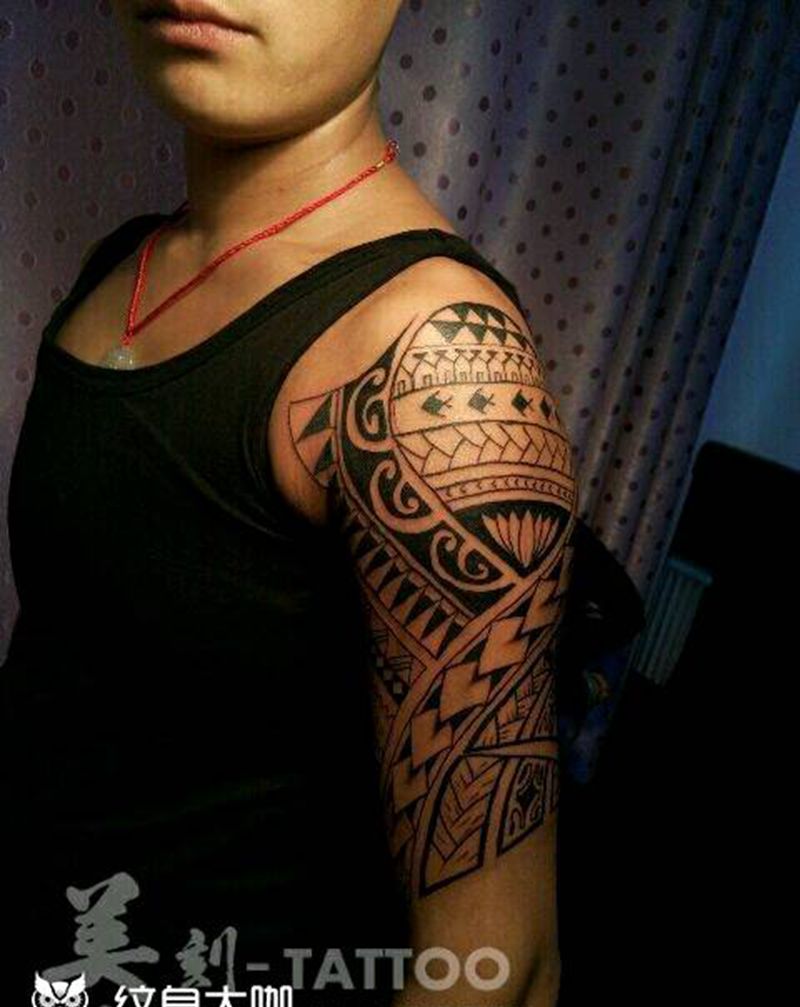 玛雅图腾纹身图片