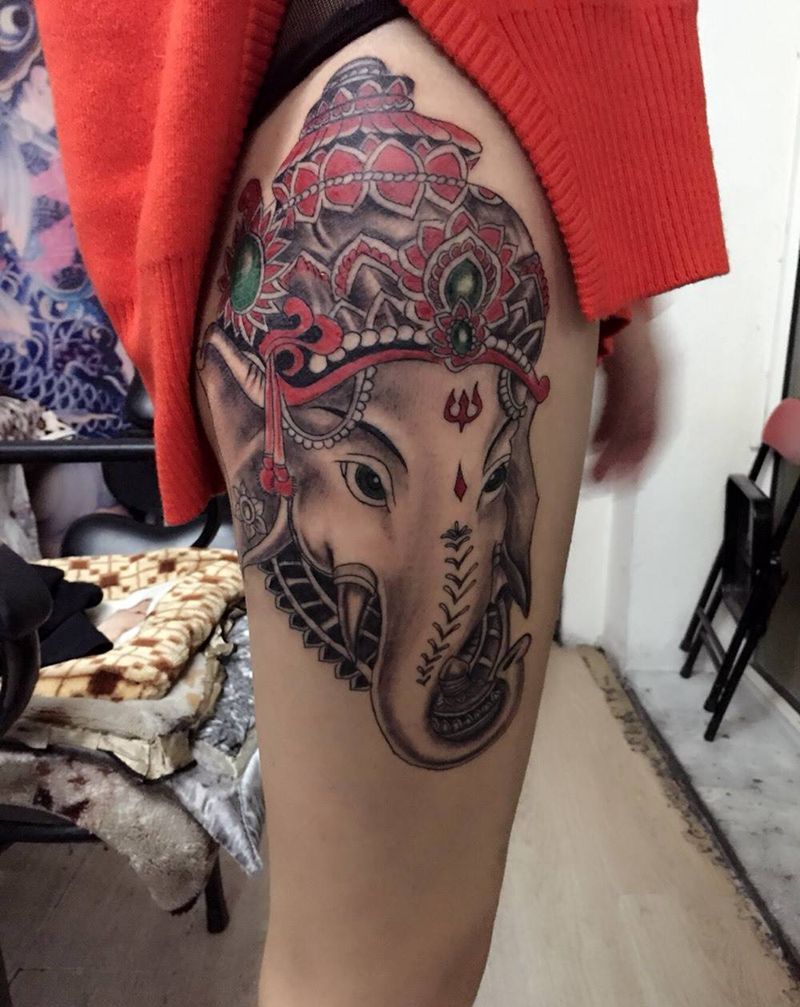 象神纹身纹身图片