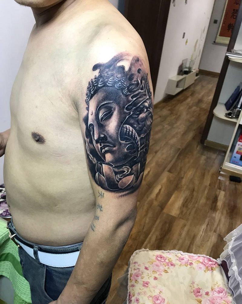 一念之间纹身图片