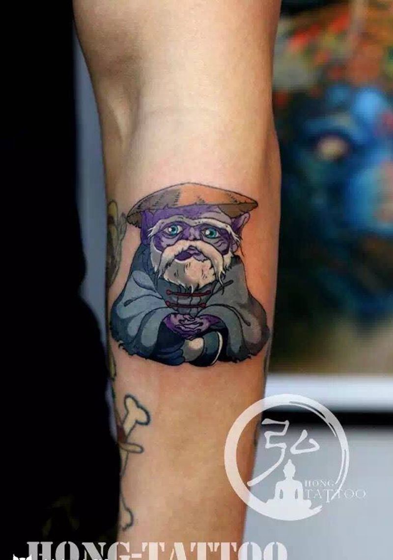 童虎 宝力纹身图片