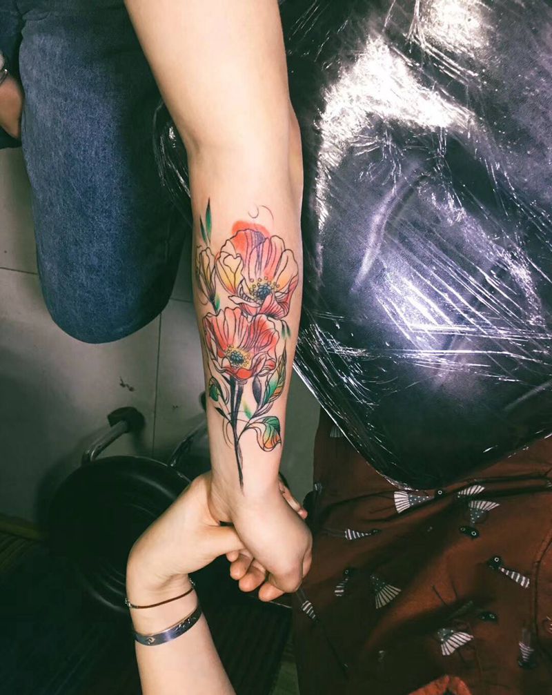 遮盖纹身图片_手臂纹身图案