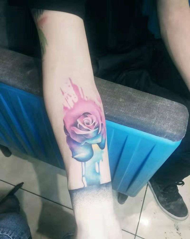 徒弟作品纹身图片_手臂纹身图案