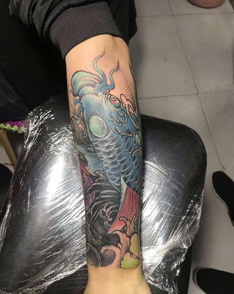 遮盖老图，纹身图片_手臂纹身图案