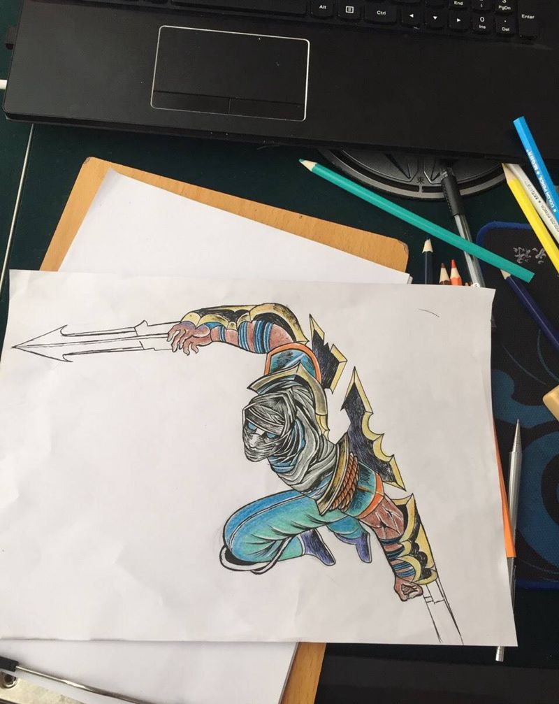 没事画着玩的纹身图片