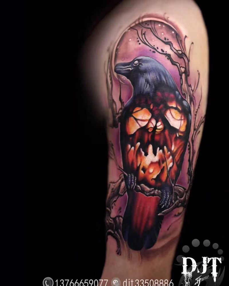 透彻性的作品，基础临驾在风格的专执追求，与摸索. by 阿开.纹身图片_手稿成品手臂动物原创写实欧美纹身图案