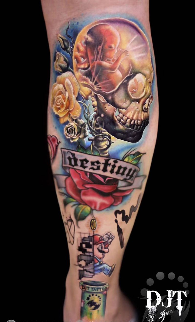 by 首席 阿开纹身图片_原创情侣动物字符几何贴纸人物植物图腾欧美纹身图案