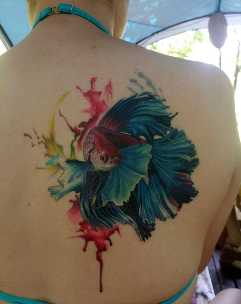 恢复后效果纹身图片_原创人物动物静物情侣肖像欧美清新写实纹身图案