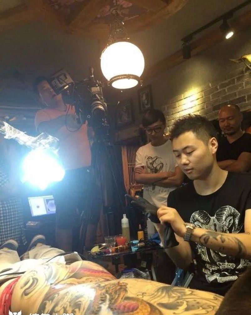 阿开老师纹身图片