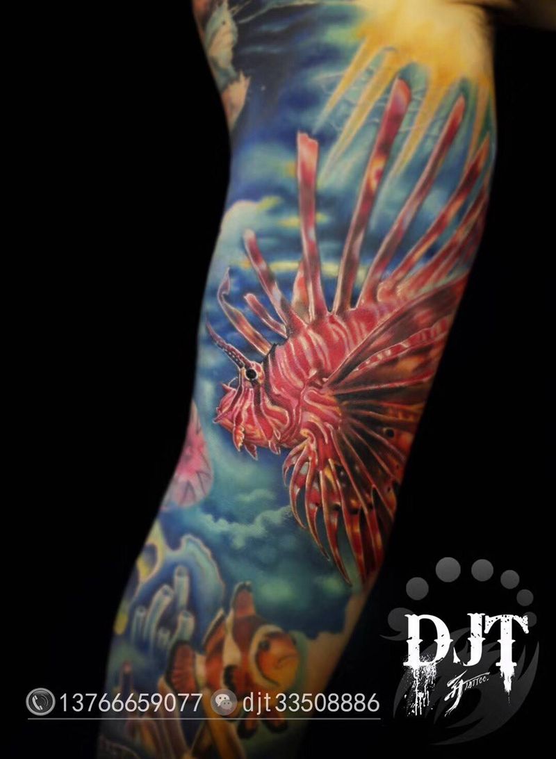 by 首席 阿开.纹身图片_原创动物静物植物清新欧美写实肖像手部纹身图案