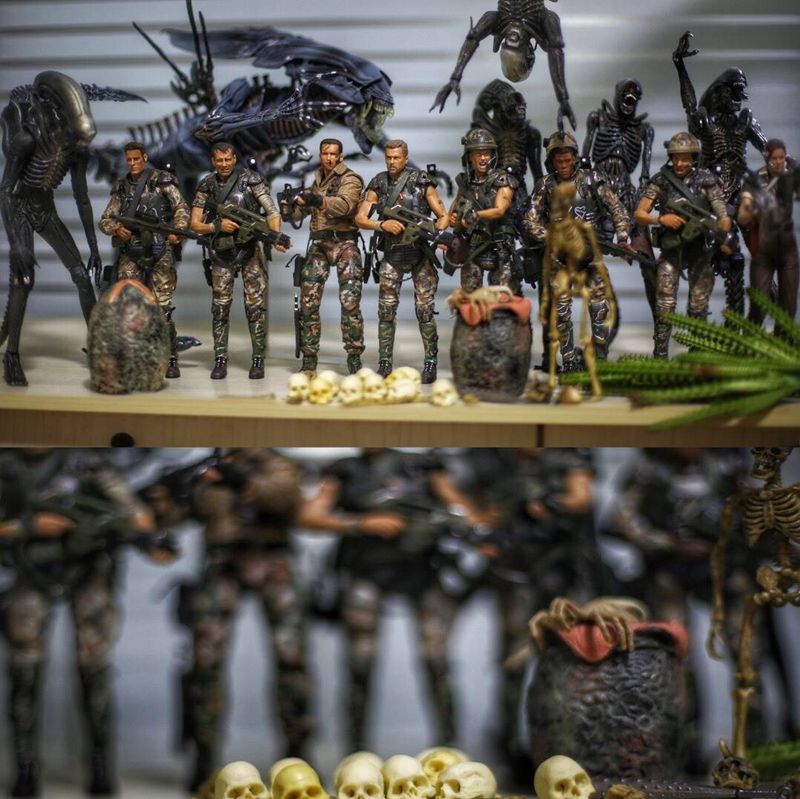 手办到齐，准备DIY好莱坞情景. “action”！纹身图片