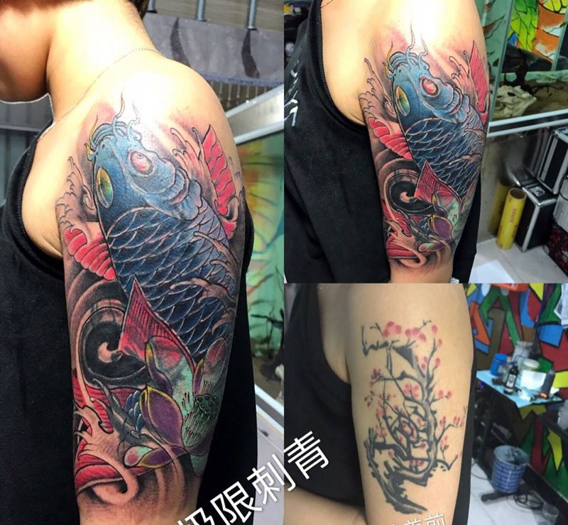 遮盖作品纹身图片