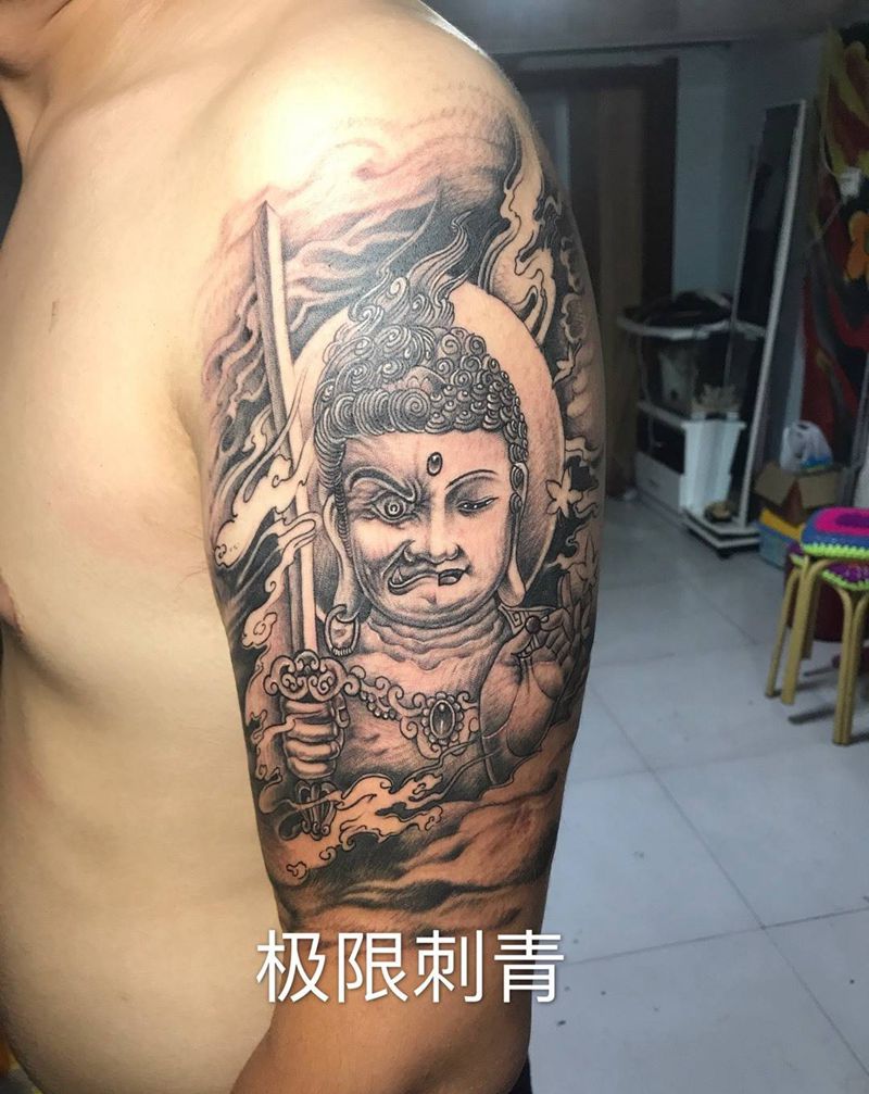 一念之间纹身图片