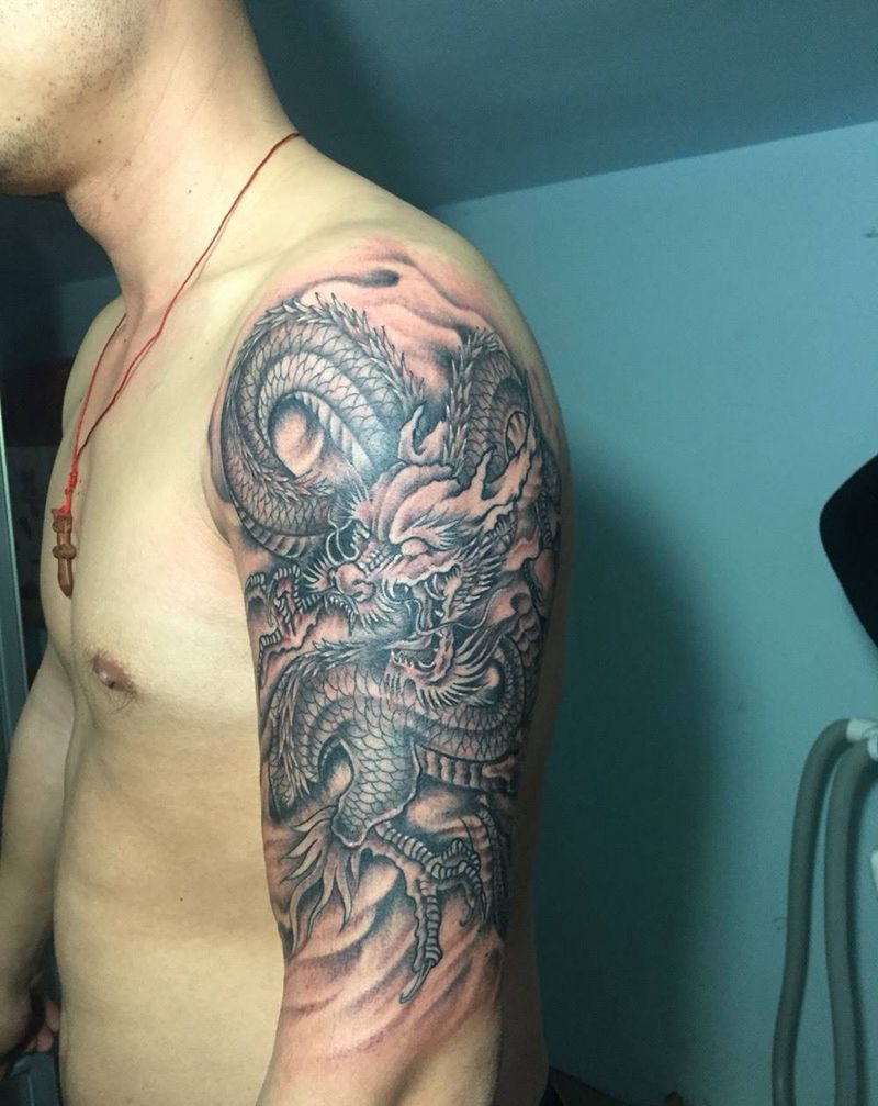 龙纹身纹身图片