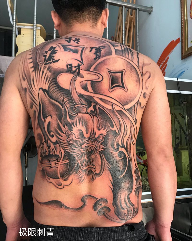 貔貅纹身图片