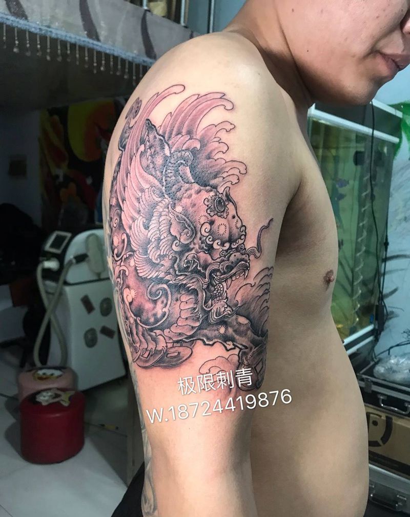 貔貅纹身图片