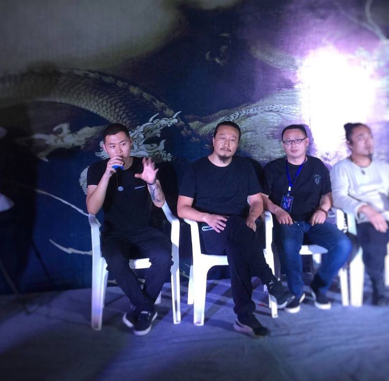 作为临沂纹身展评委.纹身图片