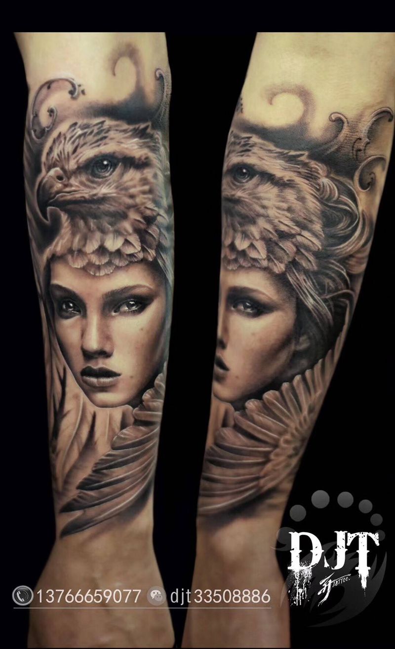 by首席 阿开纹身图片