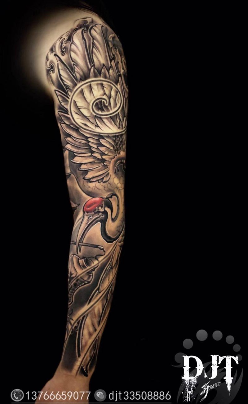 by 首席 阿开.纹身图片_人物手臂手部欧美传统写实肖像宗教鬼神原创纹身图案