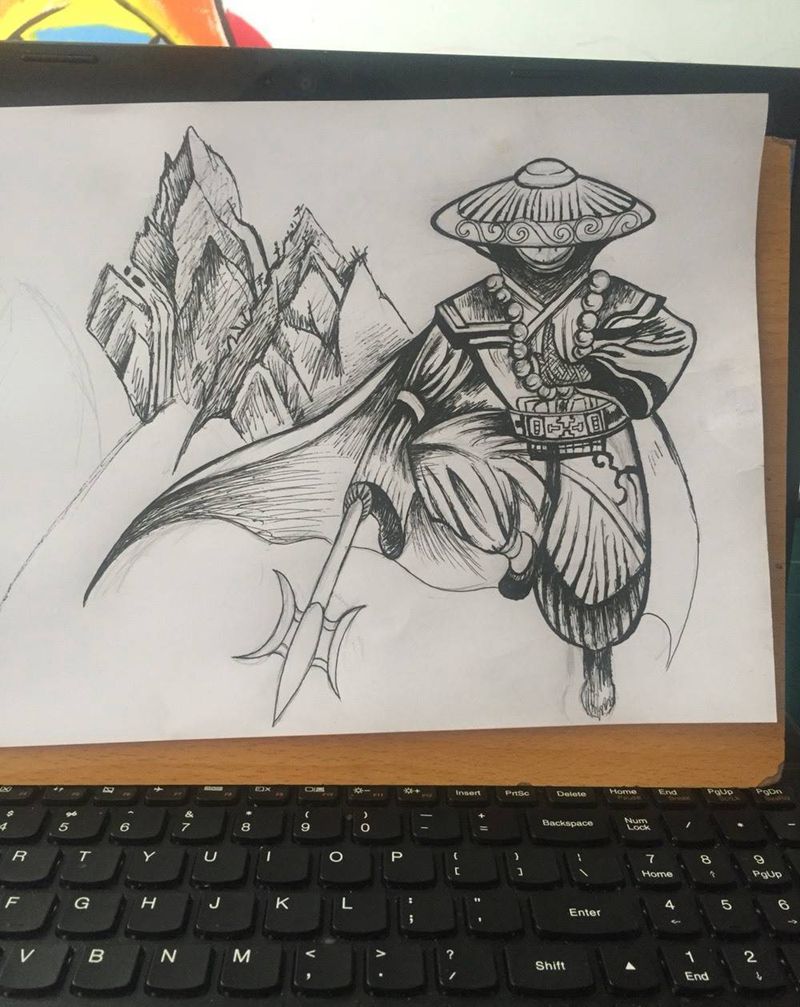 没事画着玩的纹身图片